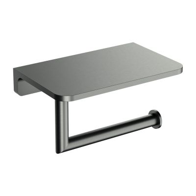 Omnires Modern Project uchwyt na papier toaletowy grafitowy MP60511GR