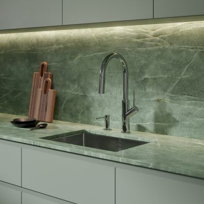 Omnires Modern Project dozownik do mydła 500 ml chrom MP60723CR