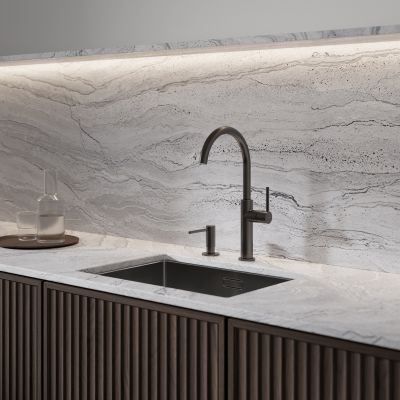 Omnires Modern Project dozownik do mydła 500 ml szary MP60723GR