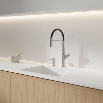 Omnires Modern Project dozownik do mydła 500 ml nikiel MP60723NI