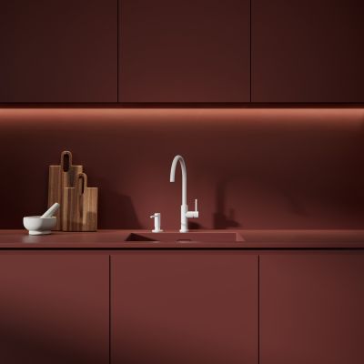 Omnires Modern Project dozownik do mydła 500 ml biały MP60723WM