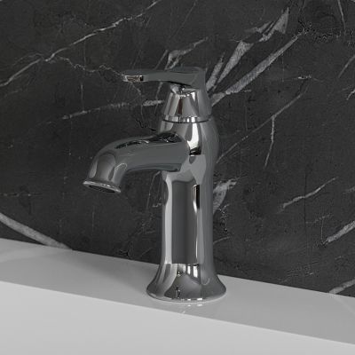 Omnires Art Deco bateria umywalkowa stojąca chrom AD5110CR