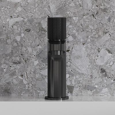 Omnires Contour bateria umywalkowa stojąca antracyt CT8010AT