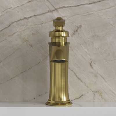 Omnires Armance bateria umywalkowa stojąca mosiądz szczotkowany AM5210BSB