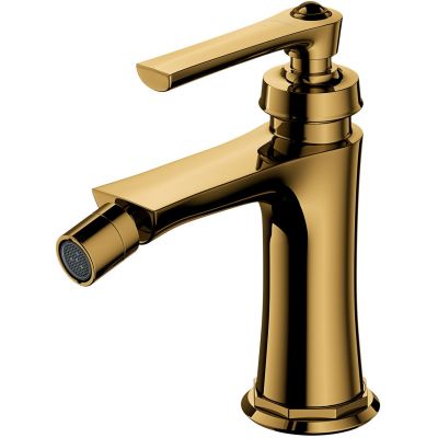 Omnires Armance bateria bidetowa stojąca złota AM5220GL