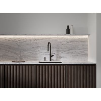 Omnires Bend bateria kuchenna stojąca grafit/szary BE6455GR