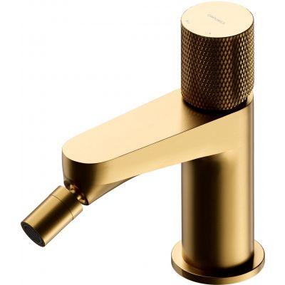 Omnires Contour bateria bidetowa stojąca złoty szczotkowany CT8020GLB