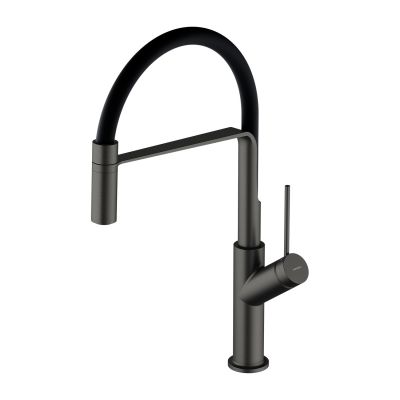 Omnires Vita bateria kuchenna stojąca grafit szczotkowany VI6350BLGR