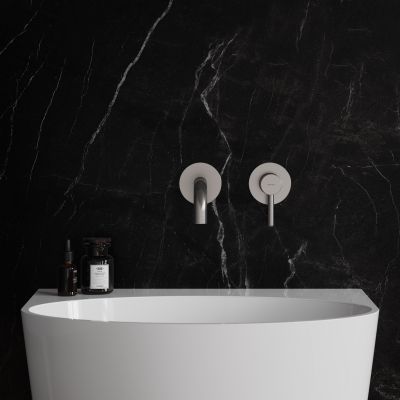 Omnires Y bateria umywalkowa podtynkowa nikiel Y1215HLNI