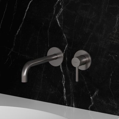 Omnires Y bateria umywalkowa podtynkowa nikiel Y1215HLNI