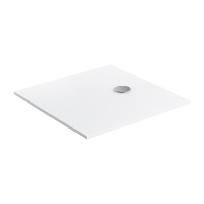 Omnires Aquapure brodzik kwadratowy 90x90 cm biały mat AQUAPURE90-KBM