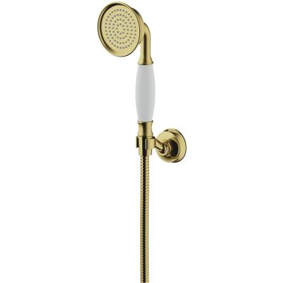 Omnires Armance zestaw prysznicowy ścienny mosiądz szczotkowany ARMANCEPBSB