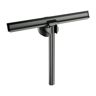 Omnires Uni ściągaczka wody z uchwytem ściennym grafit szczotkowany UN10910GR