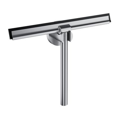 Omnires Uni ściągaczka wody z uchwytem ściennym nikiel szczotkowany UN10910NI