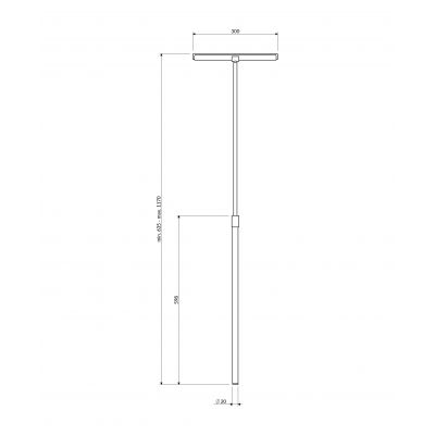 Omnires Uni ściągaczka do wody miedź połysk UN60920CP