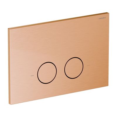 Omnires Steel-R45 przycisk spłukujący do WC miedź szczotkowana ST45PS1CPB
