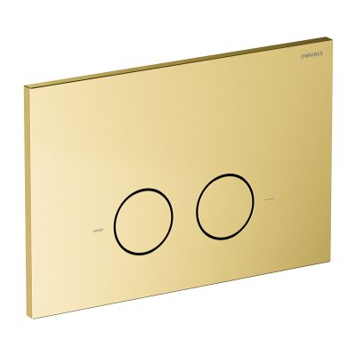 Omnires Eco Flush Set stelaż podtynkowy z przyciskiem spłukującym do miski WC wiszącej STFWCECO1R45-RBSB