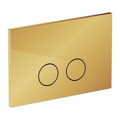 Omnires Eco Flush Set stelaż podtynkowy z przyciskiem spłukującym do miski WC wiszącej STFWCECO1R45-RGL