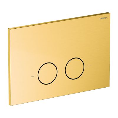 Omnires Eco Flush Set stelaż podtynkowy z przyciskiem spłukującym do miski WC wiszącej STFWCECO1R45-RGLB