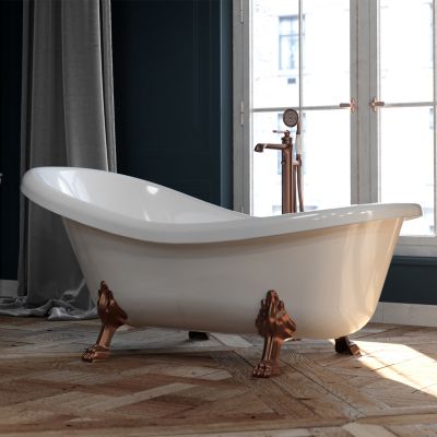 Omnires Atena Comfort M+ wanna wolnostojąca biały połysk ATENA174BCP