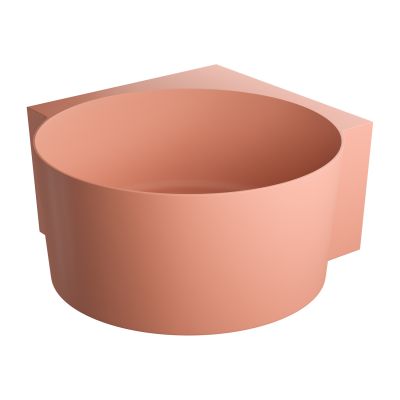 Omnires Ovo M+ wanna narożna 120x120 cm coral mat OVO120WNCO