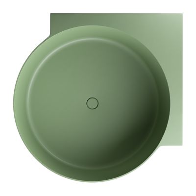 Omnires Ovo M+ wanna narożna 120x120 cm olive mat OVO120WNOL