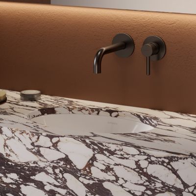 Omnires Shell M+ umywalka podblatowa biały połysk SHELL380UPBP