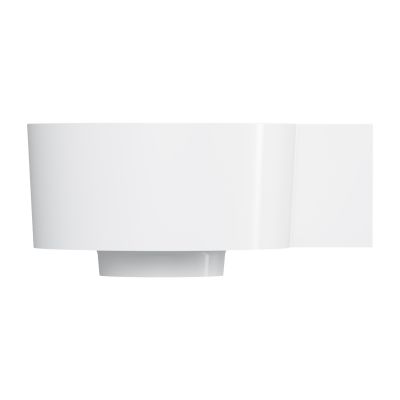 Omnires Ovo M+ umywalka 33x34 cm narożna ścienna-nablatowa biały połysk OVO335UWPBP