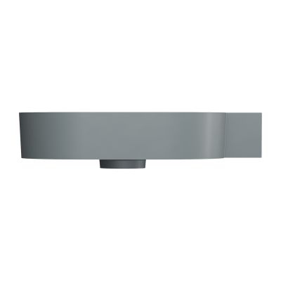 Omnires Ovo M+ umywalka 64x44 cm narożna ścienna-nablatowa ash grey mat OVO645UWPAG