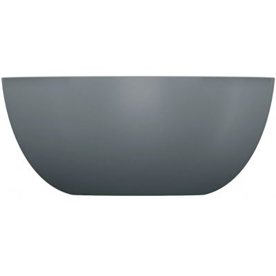 Omnires Shell M+ umywalka 35 cm okrągła nablatowa ash grey mat  SHELL350UNAG