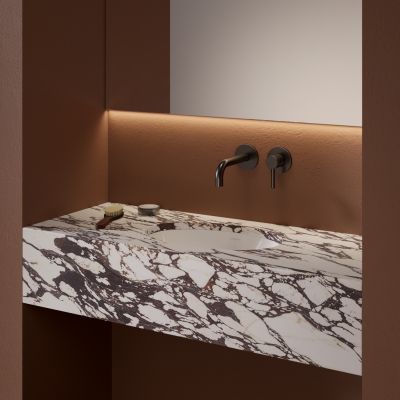 Omnires Shell M+ umywalka podblatowa biały połysk SHELL380UPBP