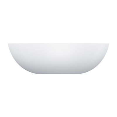 Omnires Shell M+ umywalka 50x32 cm owalna nablatowa biały mat SHELL500UNBM