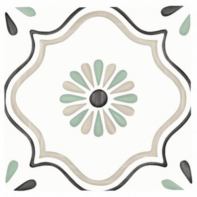 Peronda Harmony Tanger Sand Flower płytka ścienno-podłogowa 12,3x12,3 cm