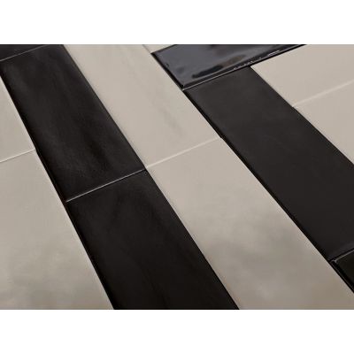 Peronda Harmony Glint Black mat dekor ścienno-podłogowy 15x5 cm