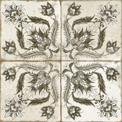 Peronda Fs płytka ścienno-podłogowa 45x45 cm beżowa-czarna-mix kolorów