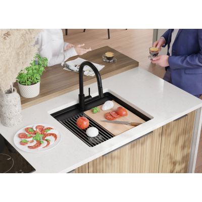 Primagran Bergen zlewozmywak granitowy MAX 60 Low Cut O_OB6KC-001