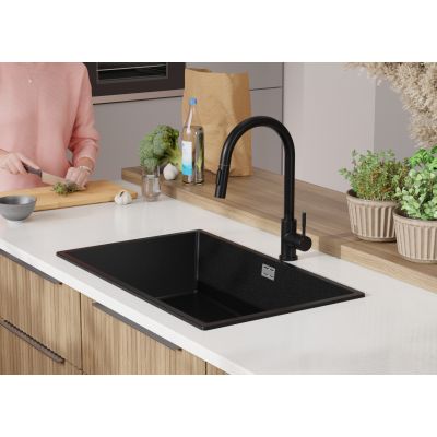 Primagran Londyn zlewozmywak granitowy XXL 80 Slim O_OL8KC-001