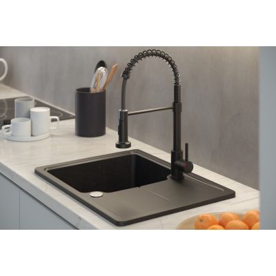 Quadron Salma New bateria kuchenna stojąca stal 52137BS