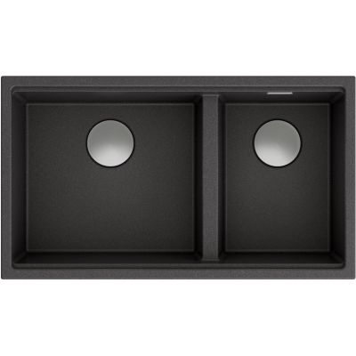 Quadron Clark 842 zlewozmywak 84x48.5 cm GraniteQ Hard Rock onyx BM3319102U-BL-BS