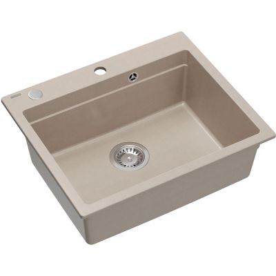 Quadron Kurt 110 zlewozmywak GraniteQ 59,5x50 cm beżowy HCQ5052BEZP