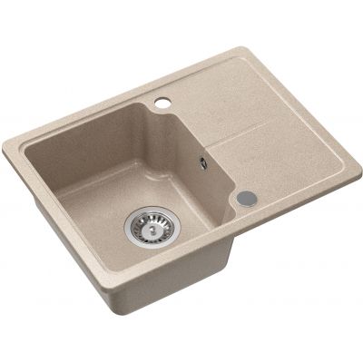 Quadron Baby Johnny zlewozmywak GraniteQ 58x44 cm beżowy HCQBJ5844BEZK