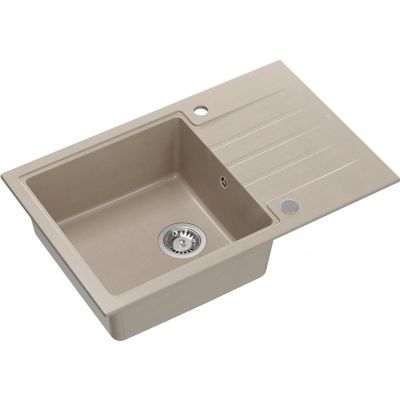 Quadron Peter 111 zlewozmywak 78x50 cm GraniteQ pearl beige HCQP7850BEZP