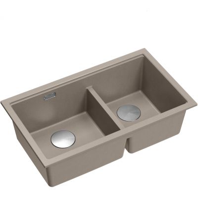 Quadron Logan 120 zlewozmywak granitowy 76x45 cm HQL7645U4BSU