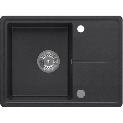 Quadron Tony 116 zlewozmywak GraniteQ 60x45 cm czarny HTO6045CZK