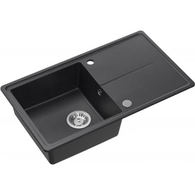 Quadron Tony 111 zlewozmywak GraniteQ 78x45 cm czarny HTO7845CZK