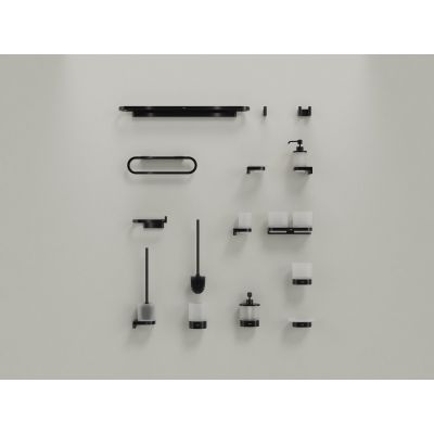 Ravak Chrome II drążek na ręcznik czarny X07P1382