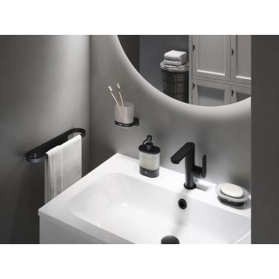 Ravak Chrome II drążek na ręcznik czarny X07P1382