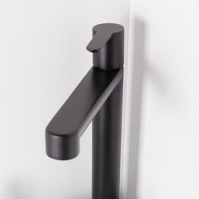 Ravak Puri bateria umywalkowa stojąca czarna X070182