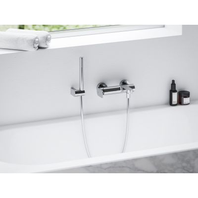 Ravak Eleganta bateria wannowo-prysznicowa ścienna chrom X070213