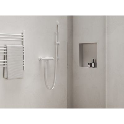 Ravak Espirit bateria prysznicowa ścienna biały mat X070243